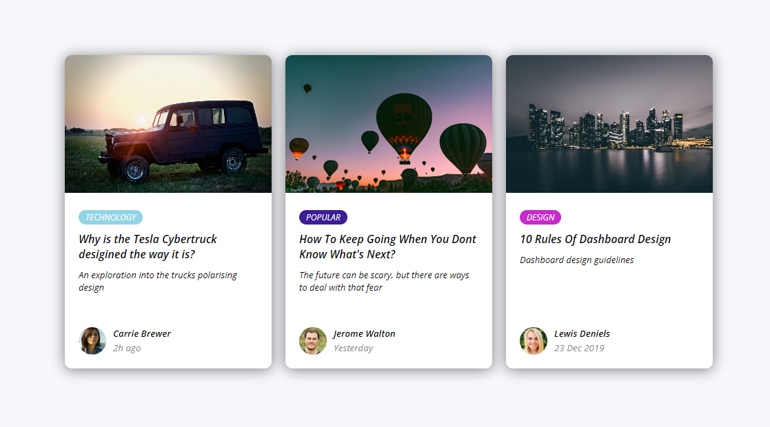 Read more about the article 12+ Blog Cards Ideas – Free Code & Demos