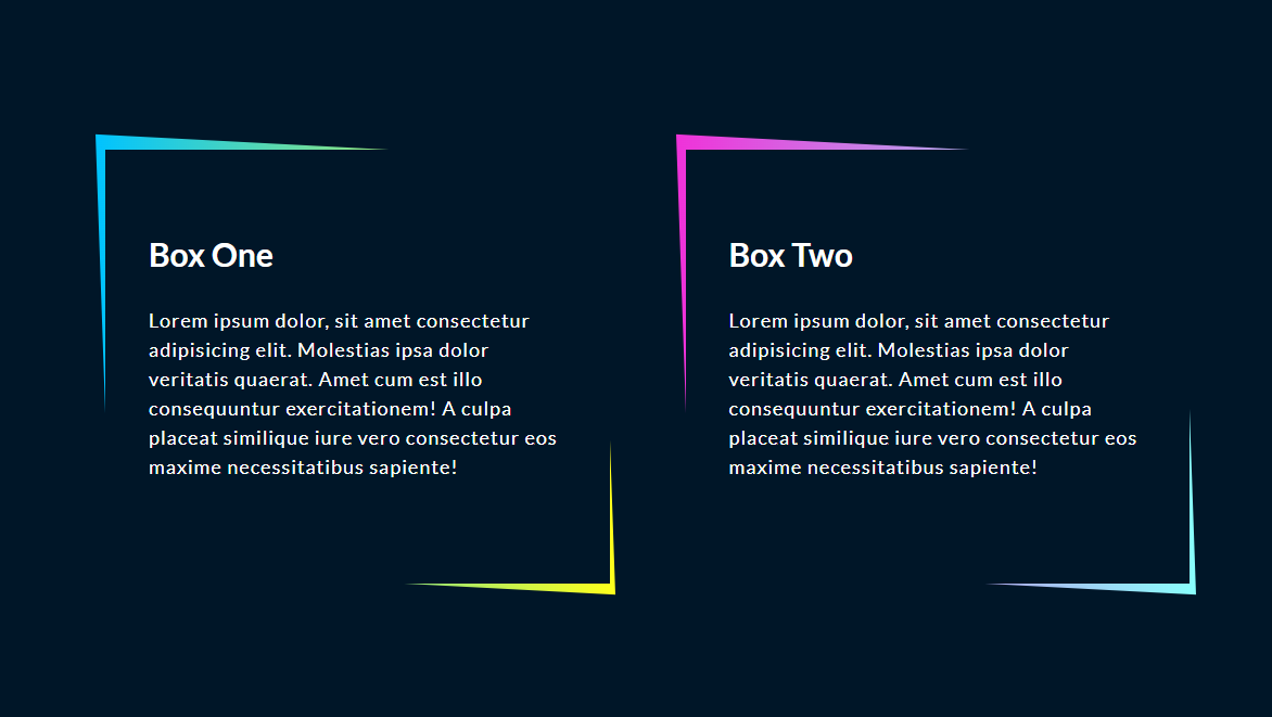 CSS Gradient Effects