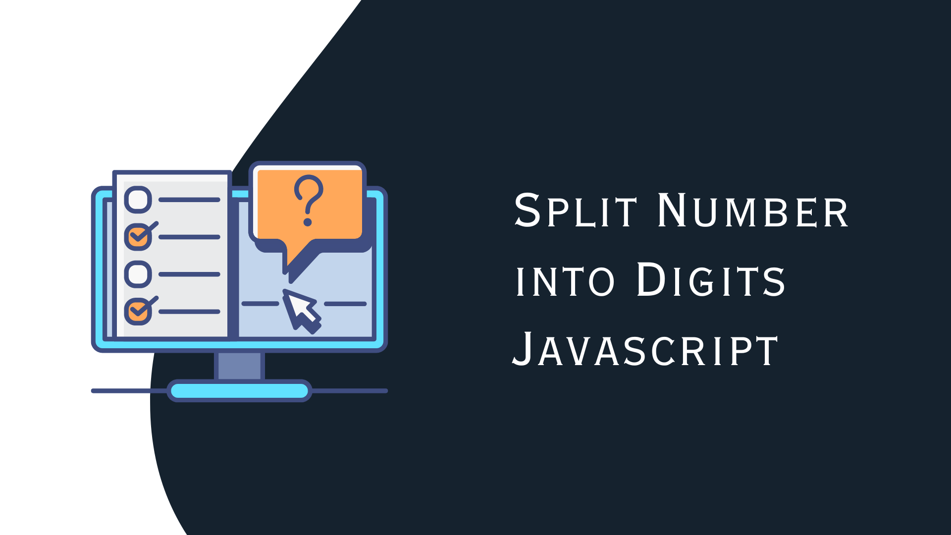 JavaScript - Split Number into Digits