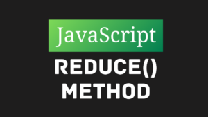 JavaScript reduce method